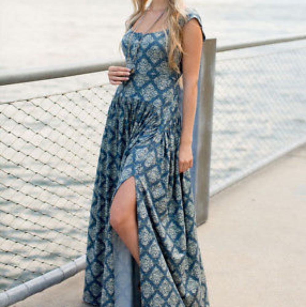 Joyfolie Mia Joy Destiny  Maxi dress teal
